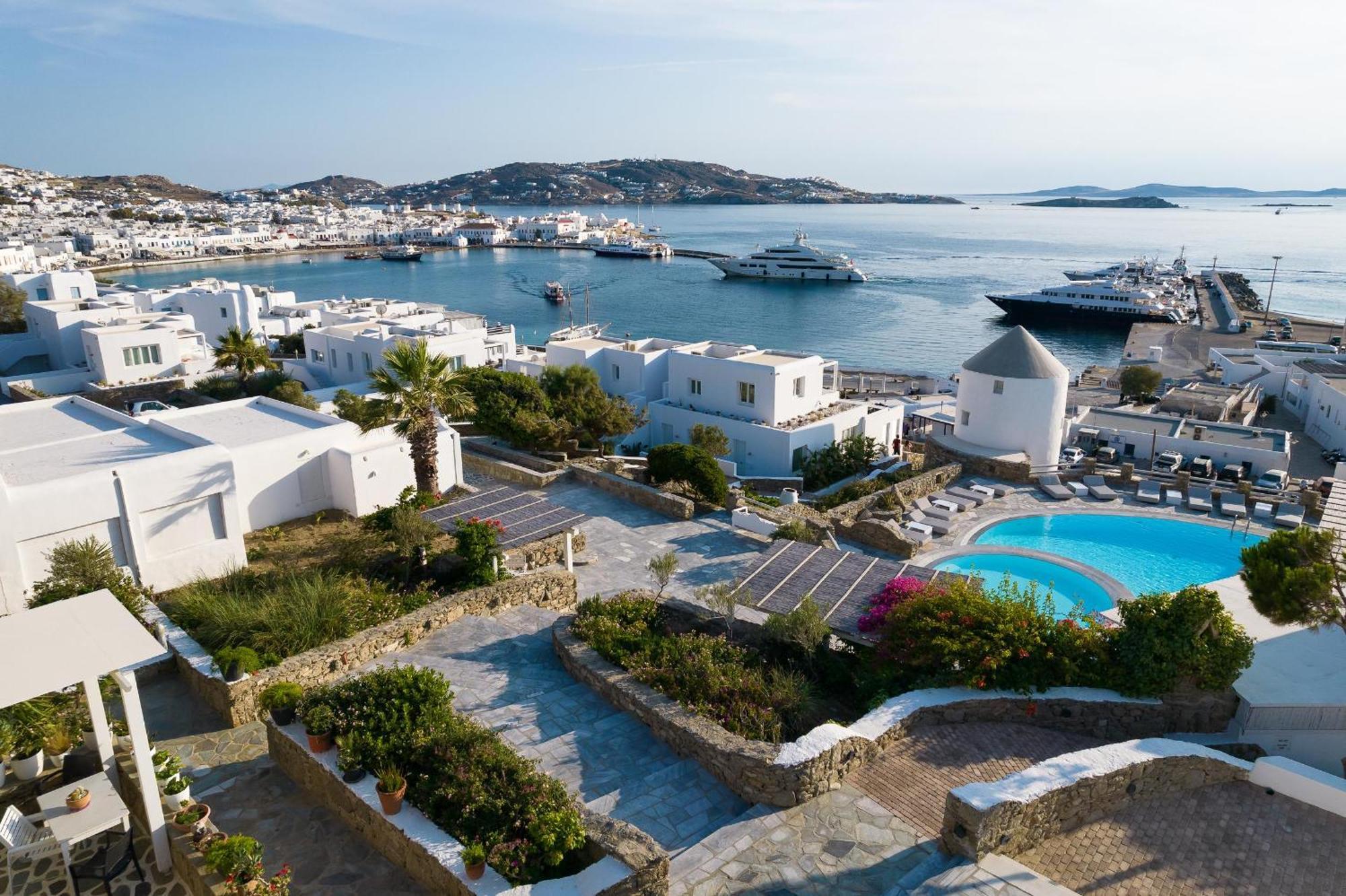 Porto Mykonos Hotel Mykonos Town Exterior photo